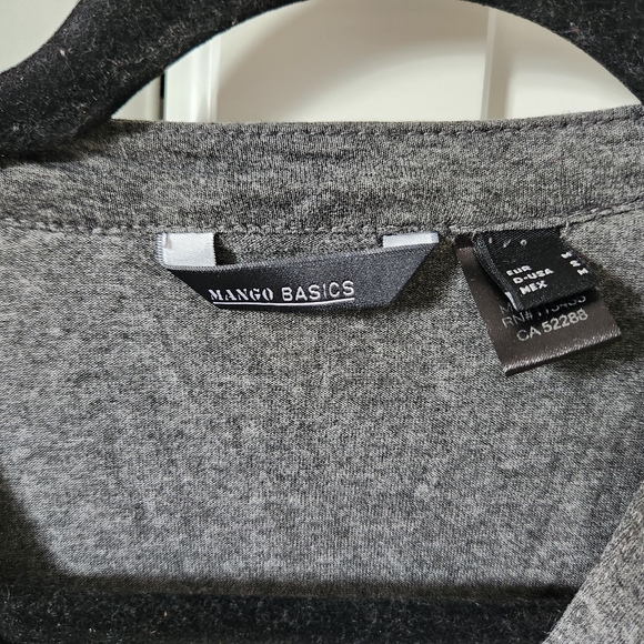 MANGO Grey shirt - Picture 2 of 6